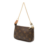 ルイ ヴィトン モノグラム アクセソワール ポーチ ミニハンドバッグ M58009 ブラウン PVC レザー レディース LOUIS VUITTON 【中古】